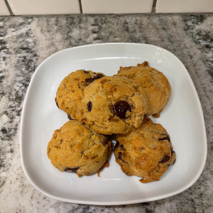 Toffee and Chocolate Chip Cookies