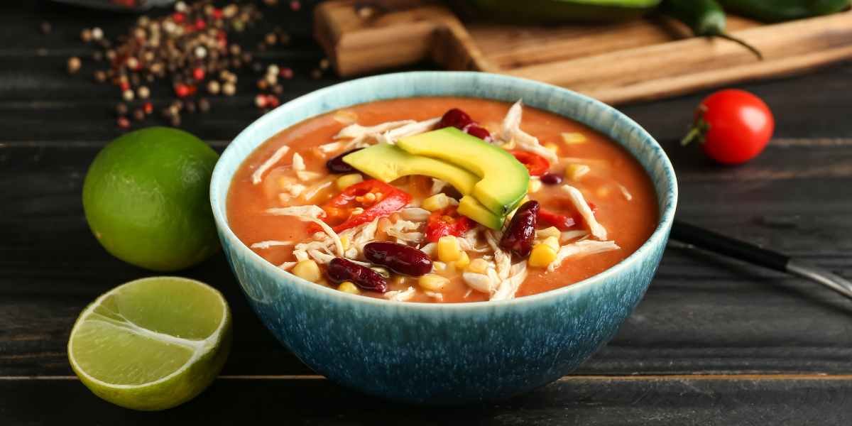 Creamy Chicken Enchilada Soup