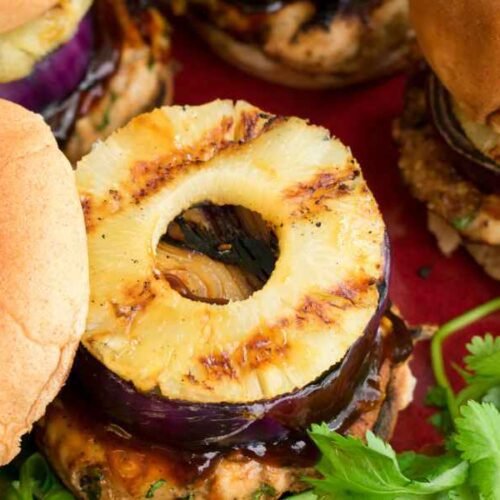 teriyaki turkey burger