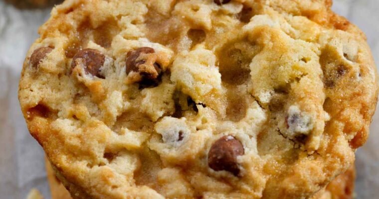 Toffee and Chocolate Chip Cookies