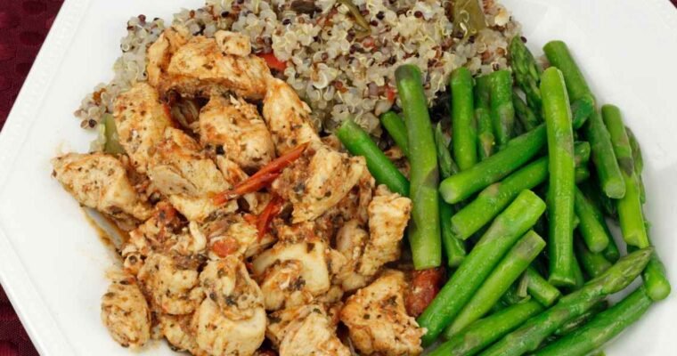 Greek Chicken and Quinoa