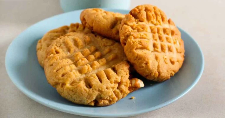 High Protein Peanut Butter Cookies