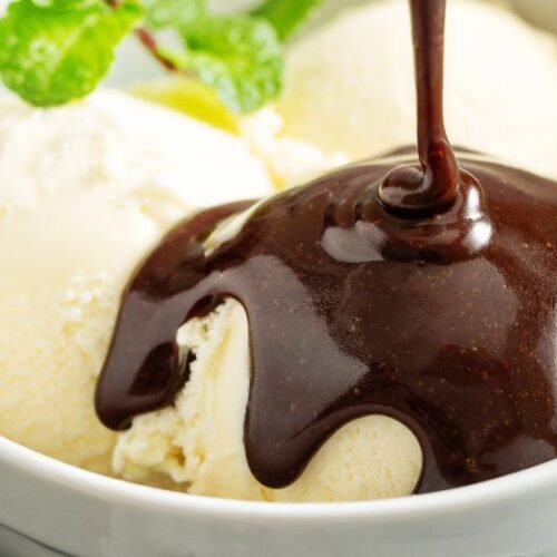 chocolate sauce