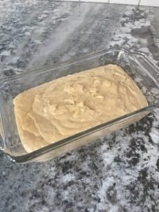 banana bread loaf for baking