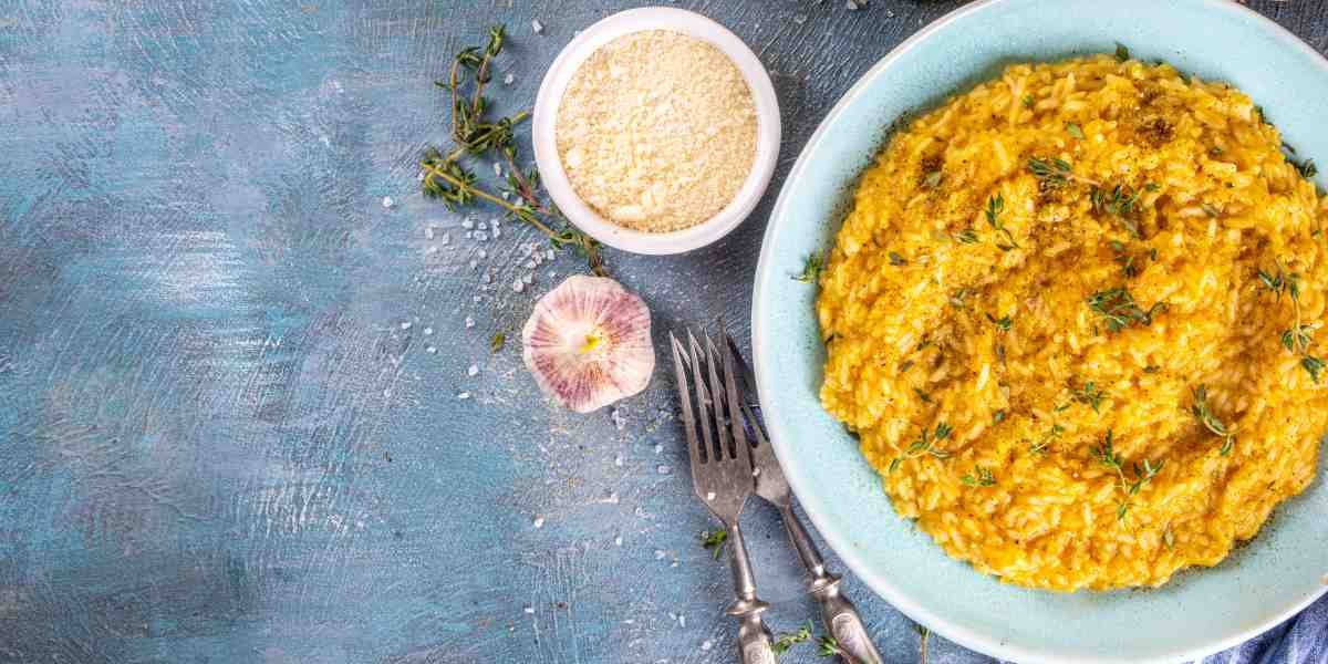 Sweet Potato Risotto with Parmesan