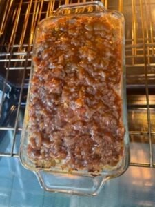 meatloaf with topping