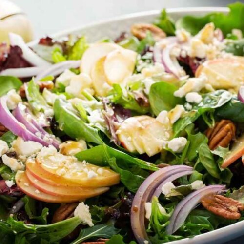 Mixed Greens with Apple Vinaigrette