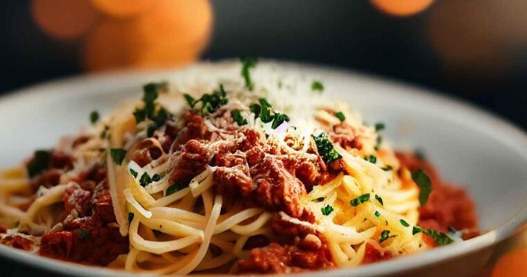 Spaghetti with Meat Sauce
