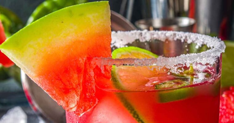 Jalapeno Watermelon Margarita