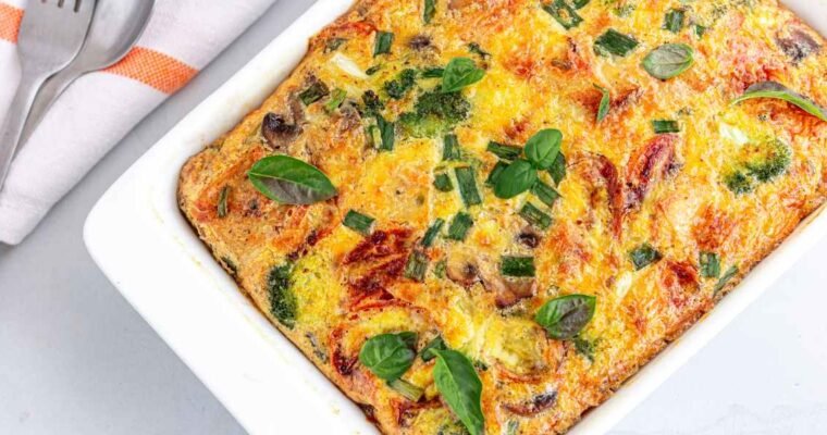 Mediterranean Egg Casserole