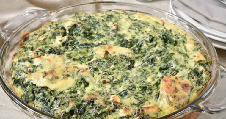 Crustless High Protein Quiche