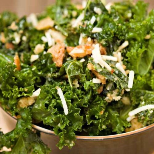 Lemon Parmesan Kale Salad