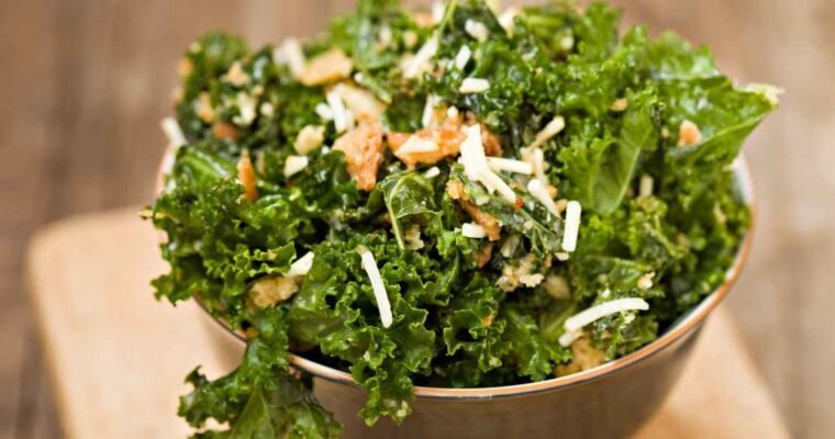 Lemon Parmesan Kale Salad