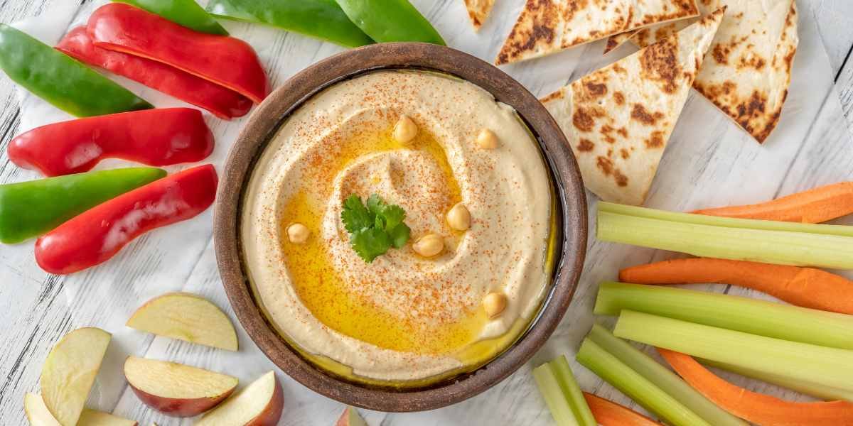 Easy Tahini Free Hummus