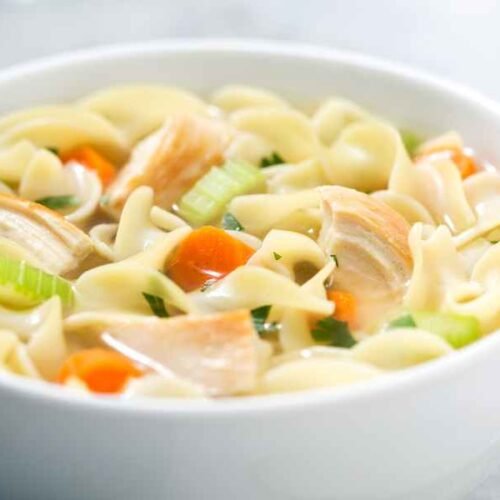 Leftover Turkey Noodle Soup