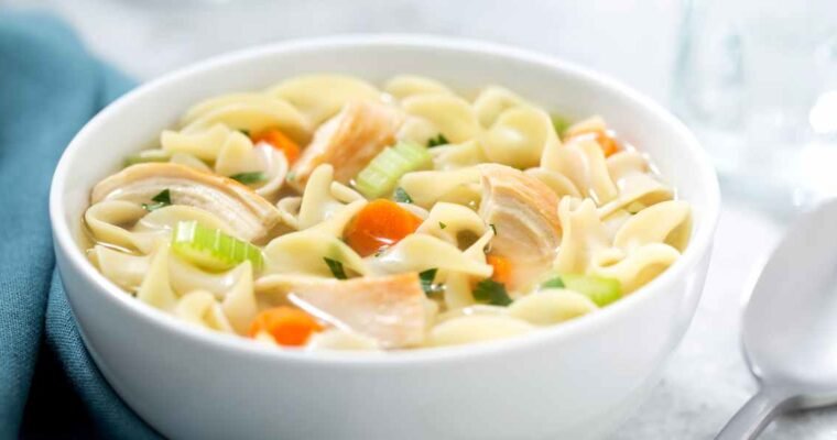 Leftover Turkey Noodle Soup