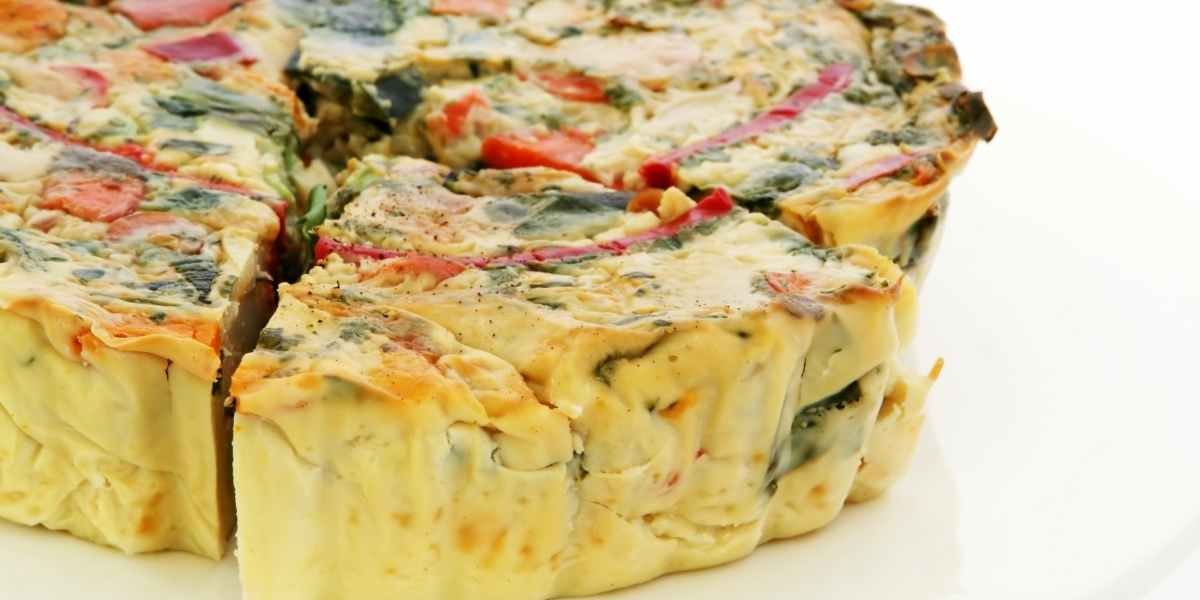 High Protein Cottage Cheese Egg Bake