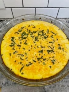 high protein cottage cheese egg bake