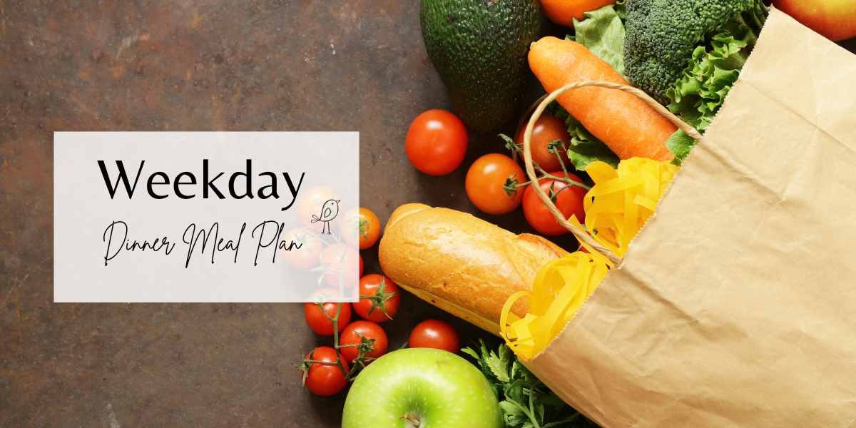 Weekday Dinner Meal Plan