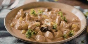 Creamy Chicken Mushroom Soup