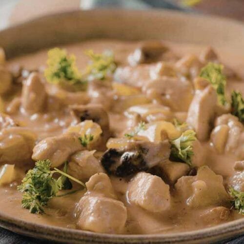 Creamy Chicken Mushroom Soup