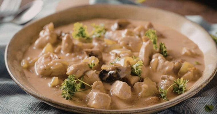 Creamy Chicken Mushroom Soup